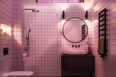Banheiro Cor-de-Rosa