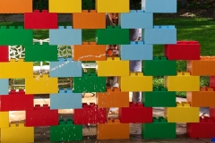 Móveis e Paredes de Lego